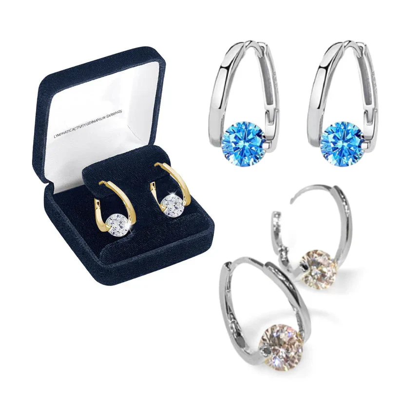 (🔥LAST DAY SALE-66% OFF) CZTICLE®Lymphvity MagneTherapy Germanium Earrings - Image 9